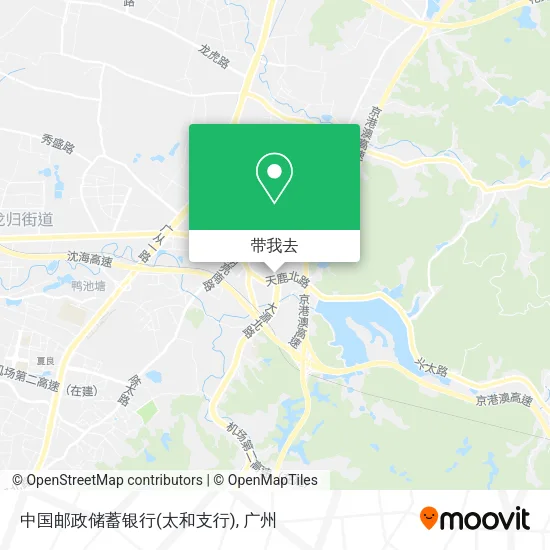 中国邮政储蓄银行(太和支行)地图