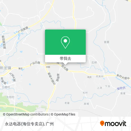 永达电器(海信专卖店)地图