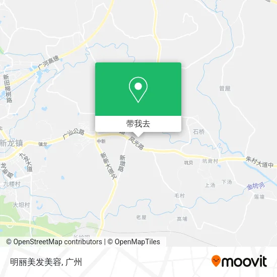 明丽美发美容地图