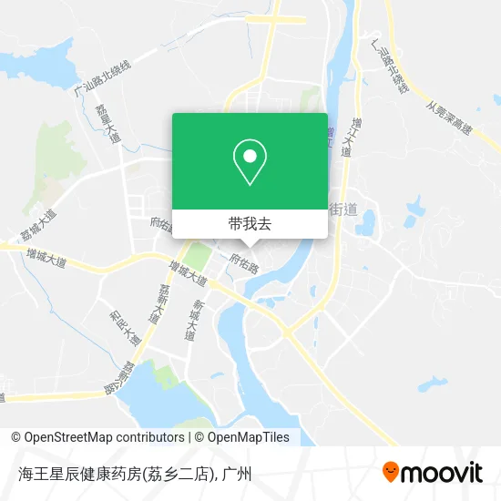 海王星辰健康药房(荔乡二店)地图