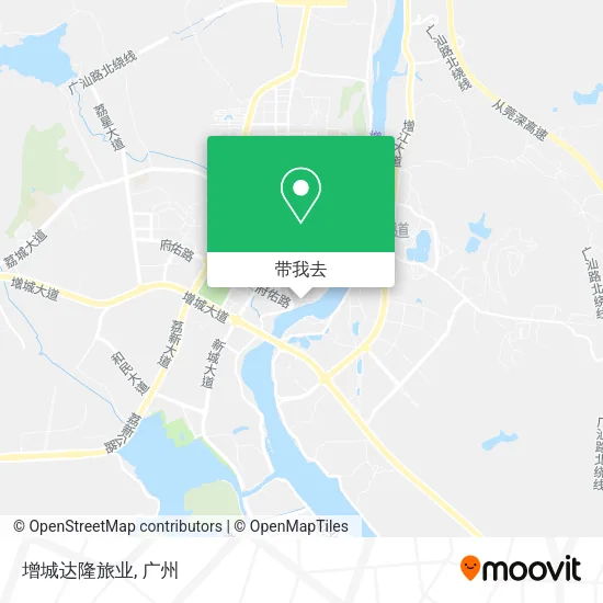 增城达隆旅业地图