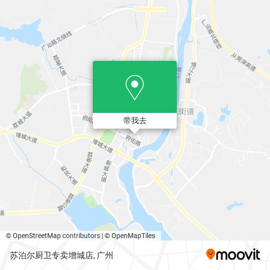苏泊尔厨卫专卖增城店地图