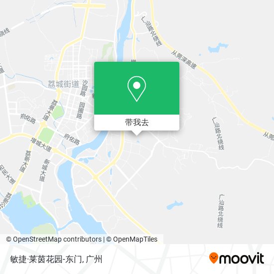 敏捷·莱茵花园-东门地图