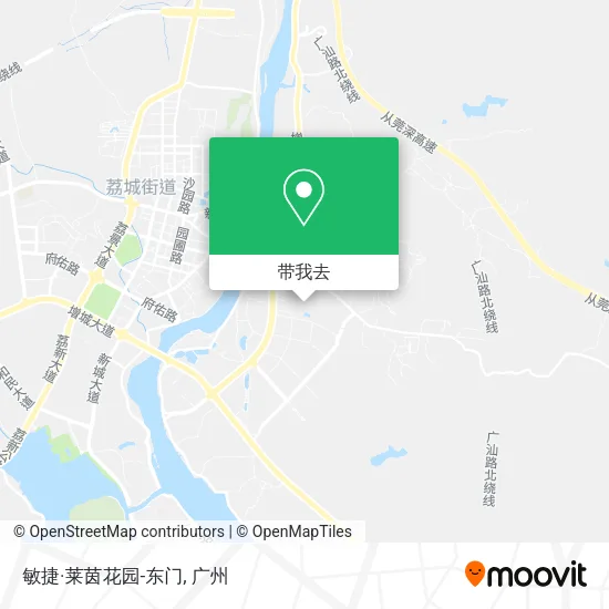 敏捷·莱茵花园-东门地图