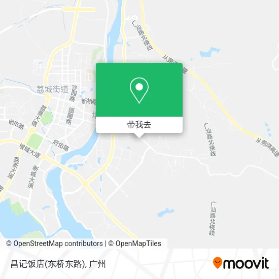 昌记饭店(东桥东路)地图