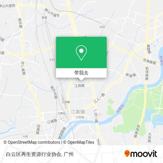 白云区再生资源行业协会地图