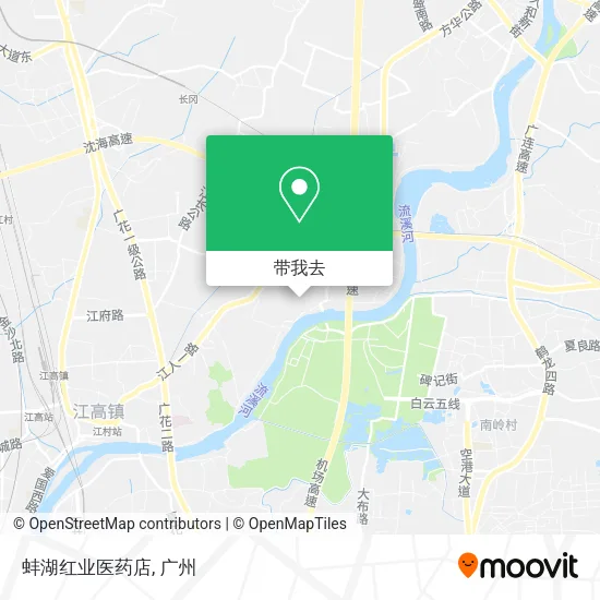 蚌湖红业医药店地图