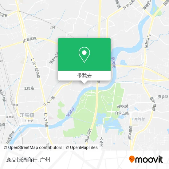 逸品烟酒商行地图