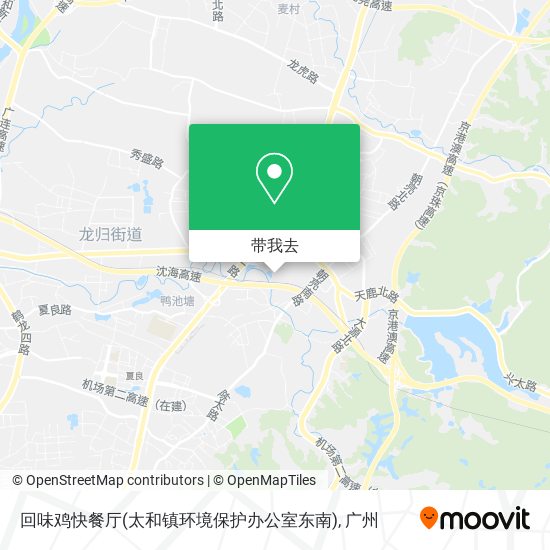 回味鸡快餐厅(太和镇环境保护办公室东南)地图