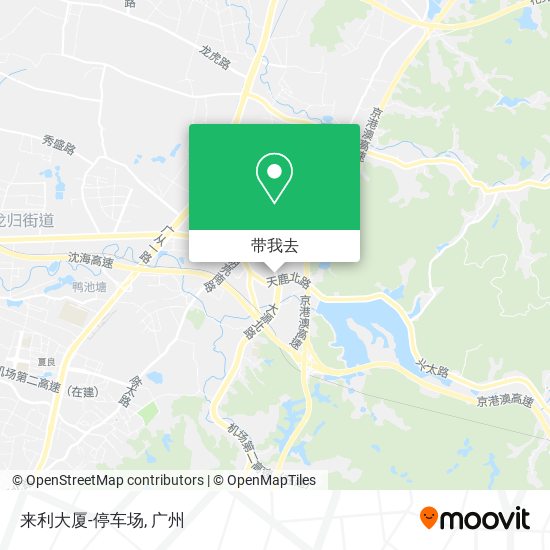 来利大厦-停车场地图