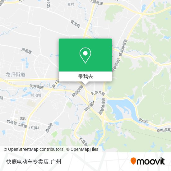 快鹿电动车专卖店地图