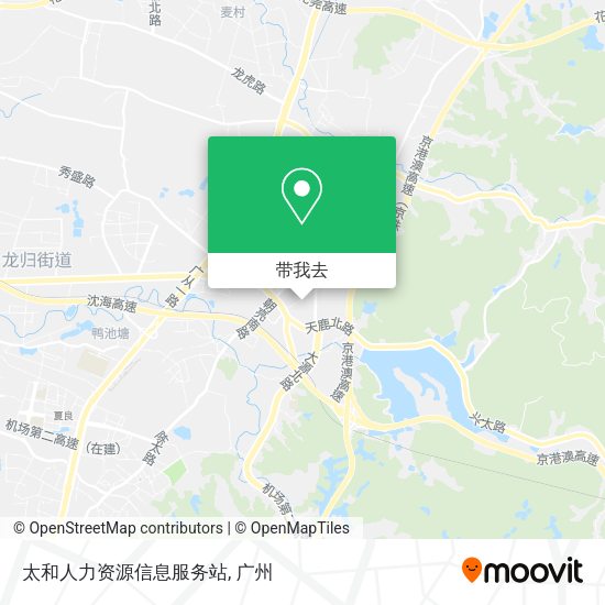太和人力资源信息服务站地图