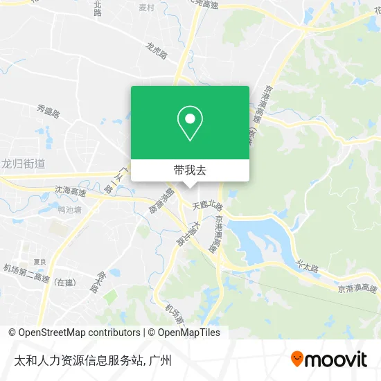 太和人力资源信息服务站地图