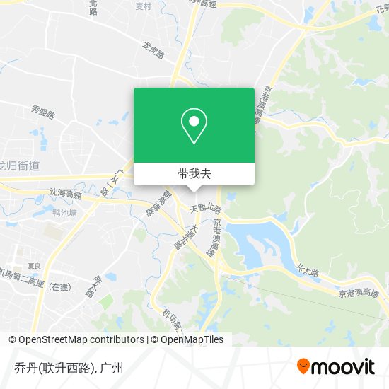 乔丹(联升西路)地图