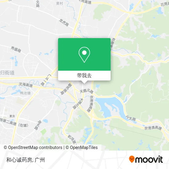 和心诚药房地图
