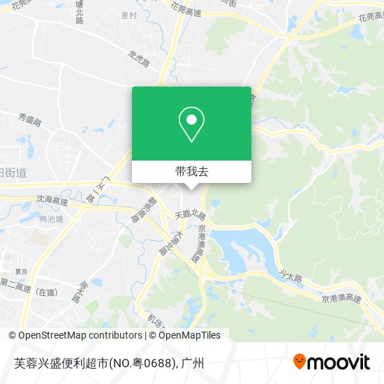 芙蓉兴盛便利超市(NO.粤0688)地图