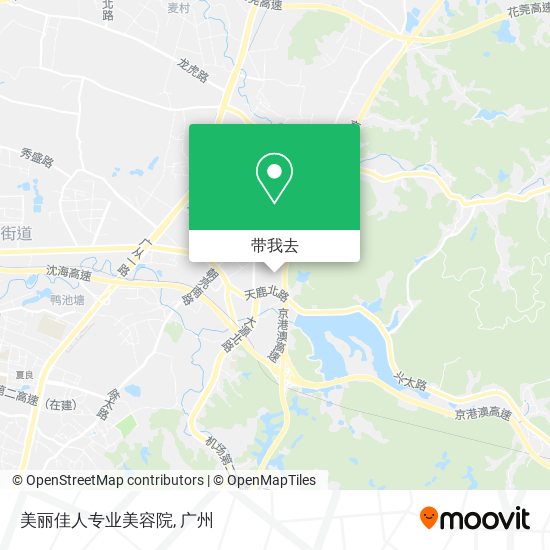 美丽佳人专业美容院地图