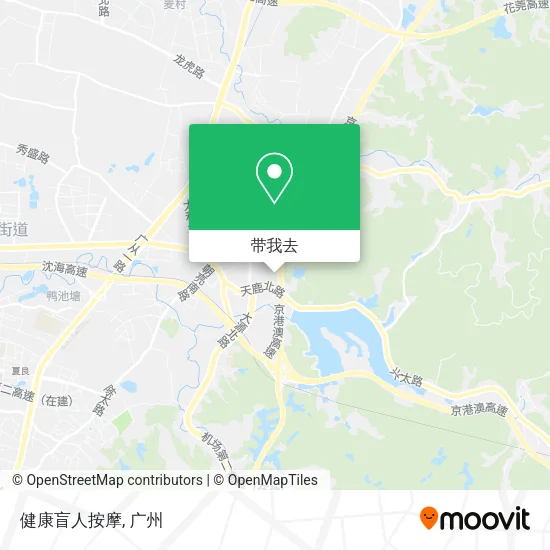 健康盲人按摩地图