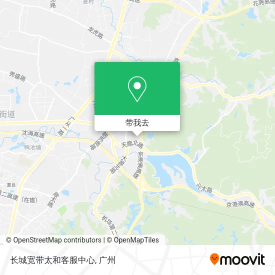 长城宽带太和客服中心地图