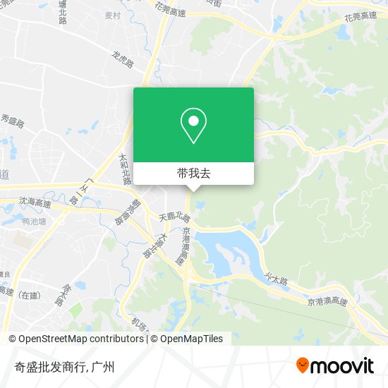 奇盛批发商行地图
