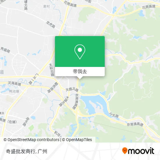 奇盛批发商行地图