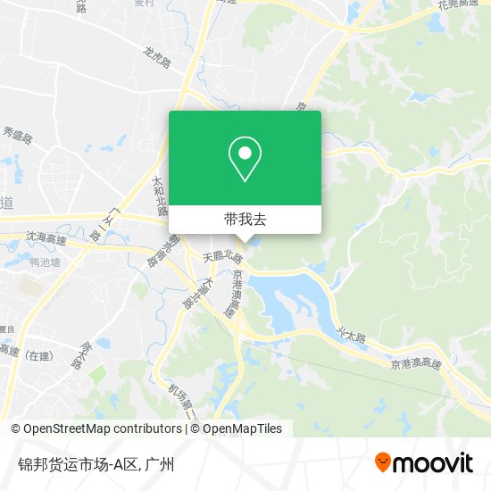 锦邦货运市场-A区地图