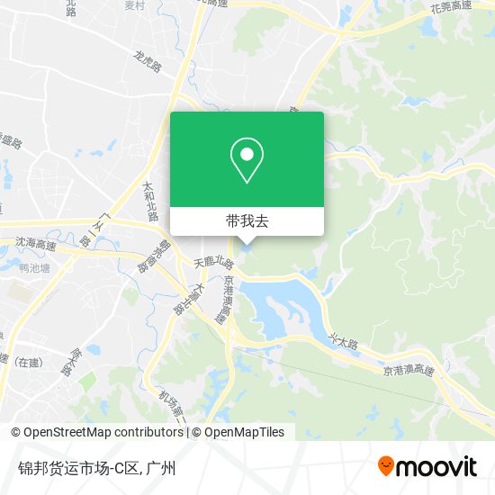 锦邦货运市场-C区地图