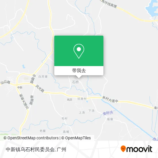 中新镇乌石村民委员会地图