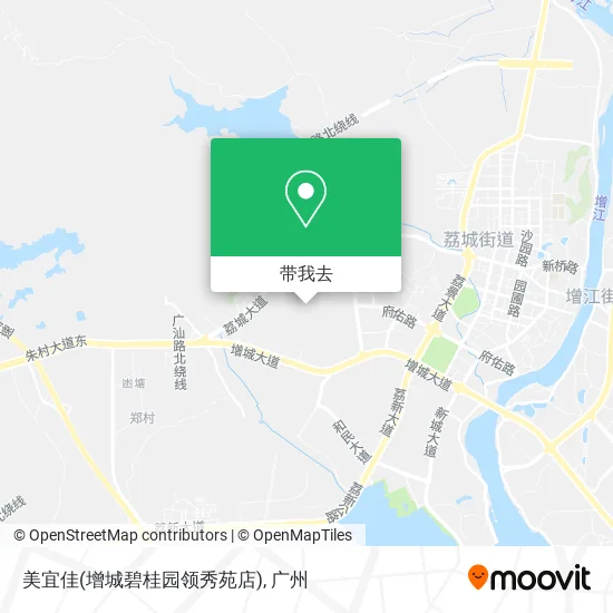 美宜佳(增城碧桂园领秀苑店)地图
