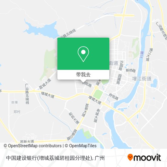 中国建设银行(增城荔城碧桂园分理处)地图