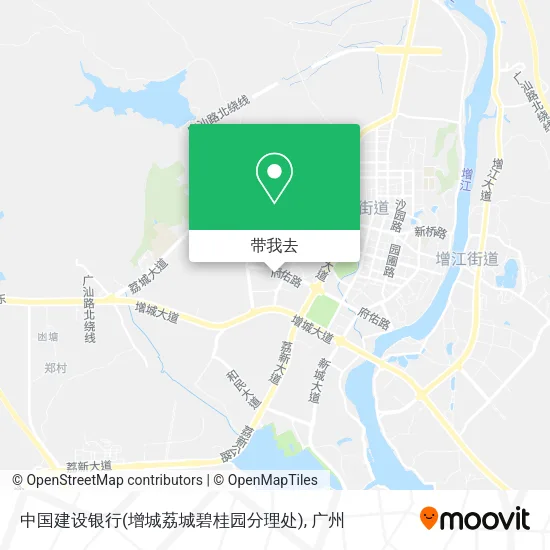 中国建设银行(增城荔城碧桂园分理处)地图