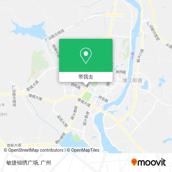 敏捷锦绣广场地图