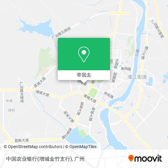 中国农业银行(增城金竹支行)地图