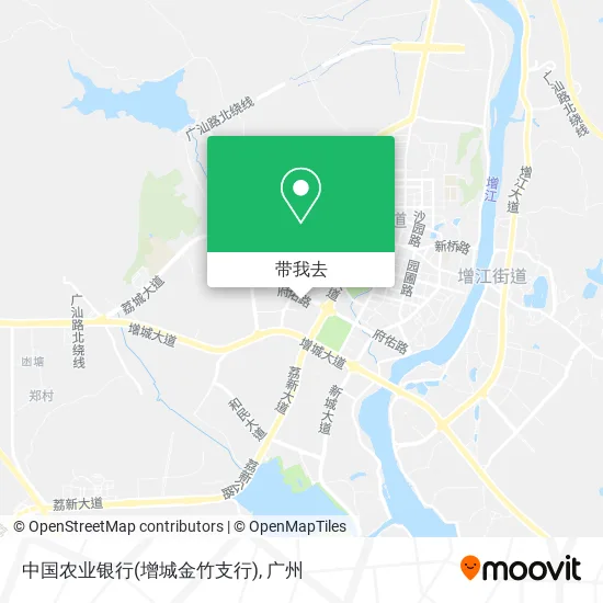 中国农业银行(增城金竹支行)地图