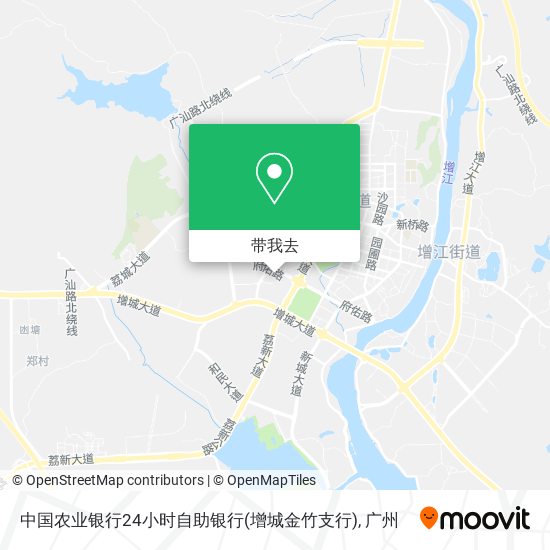 中国农业银行24小时自助银行(增城金竹支行)地图