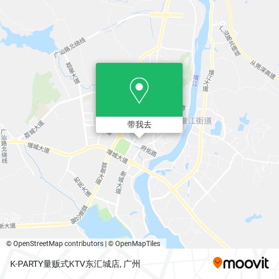 K-PARTY量贩式KTV东汇城店地图