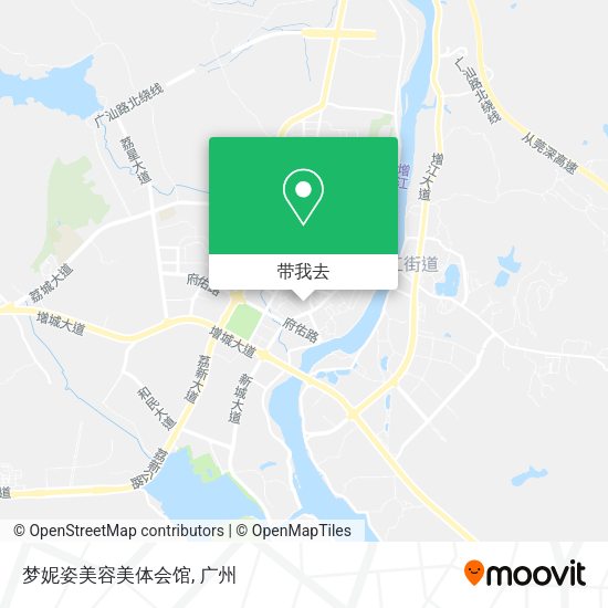 梦妮姿美容美体会馆地图