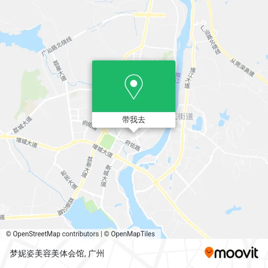 梦妮姿美容美体会馆地图