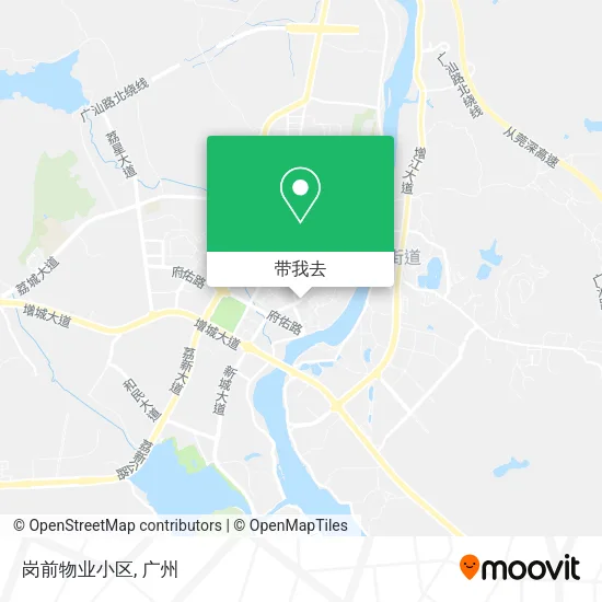 岗前物业小区地图