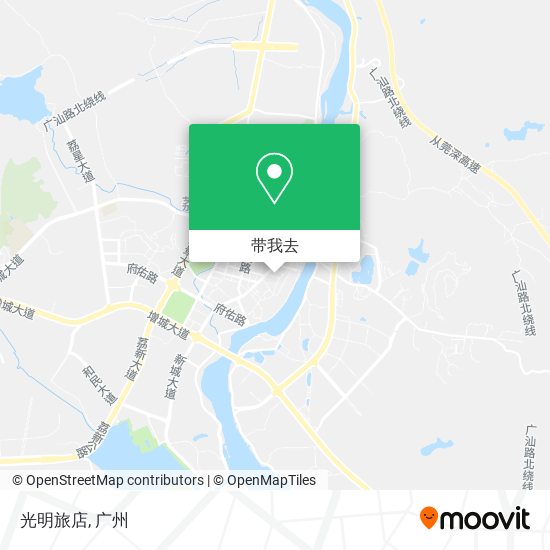 光明旅店地图