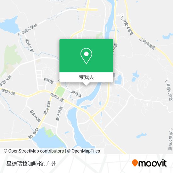 星德瑞拉咖啡馆地图