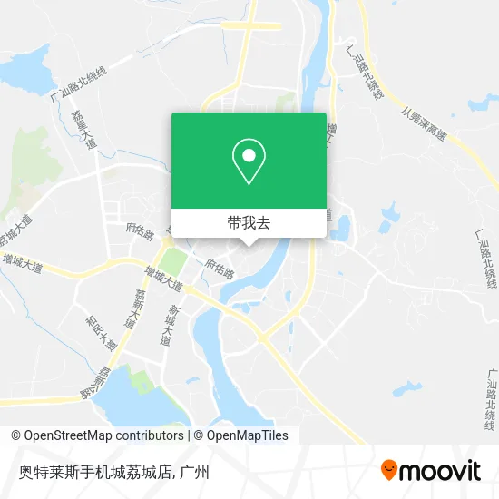 奥特莱斯手机城荔城店地图