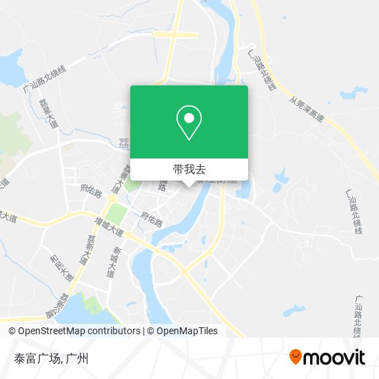 泰富广场地图