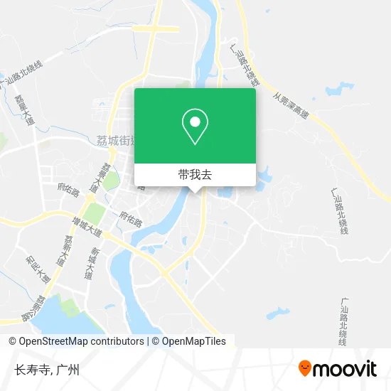 长寿寺地图