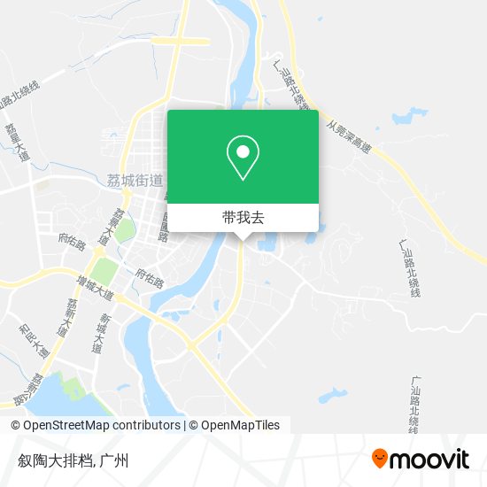 叙陶大排档地图