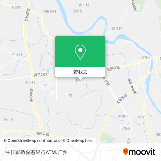 中国邮政储蓄银行ATM地图