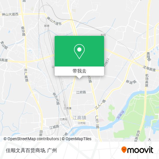 佳顺文具百货商场地图
