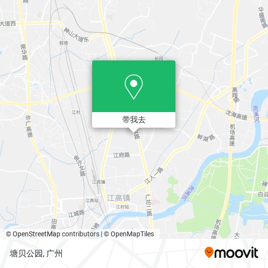 塘贝公园地图