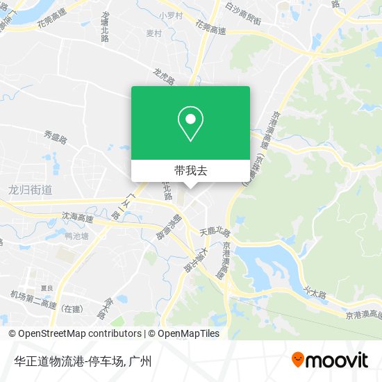 华正道物流港-停车场地图