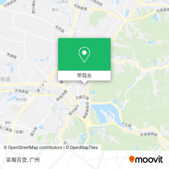 富顺百货地图